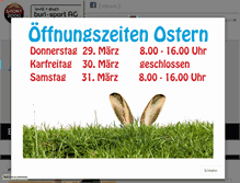 Tablet Screenshot of buri-sport.ch